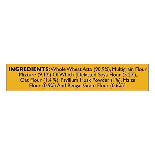 Aashirvaad Multi Grain Atta | Great Taste | Transform Your Rotis | Extra Protein | Grow Strength | Nourishment | Vegetarian | Dietry Fibre | MultiGrains | 5 KG Bag