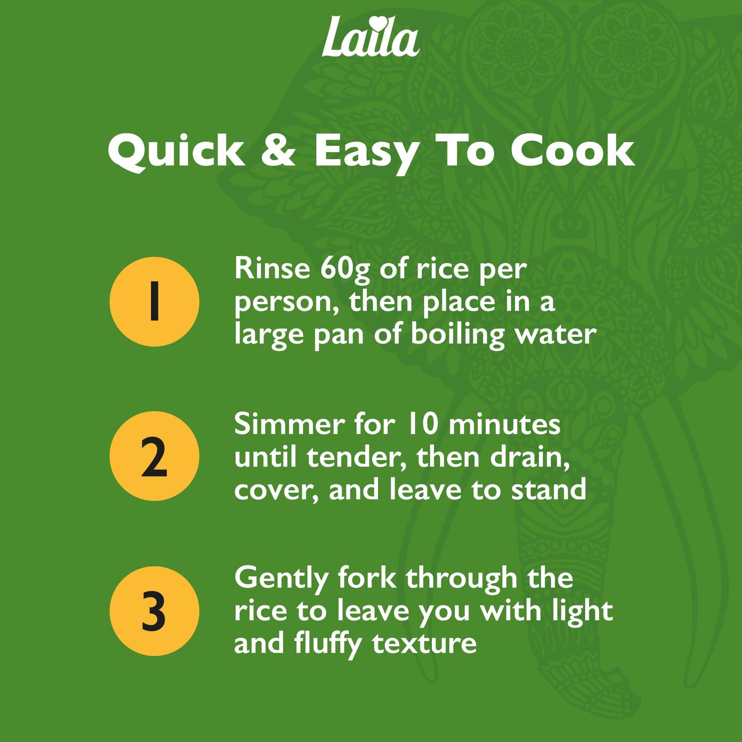 Laila Basmati Rice 10Kg, Aromatic Rice Basmati-Style, 10kg Basmati Rice Long Grain for Biryani, Pilaf or Pulao, Gluten Free Rice, 100% Pure Long Grain Rice