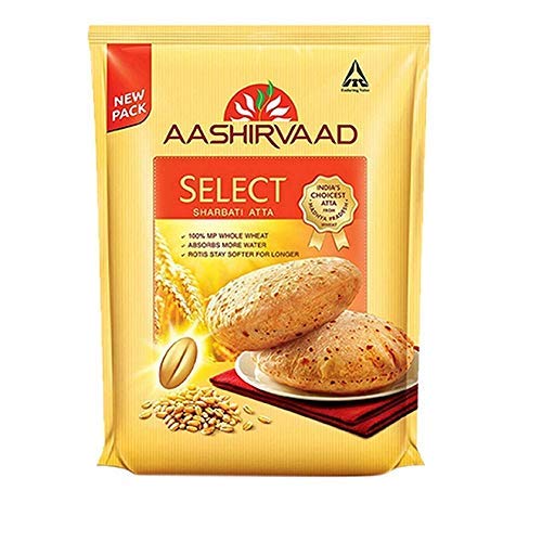 Aashirvaad Select Atta 10 Kg – Pure and Natural – Nutritious and Healthy – Pure Chakki Atta – Supports Immunity