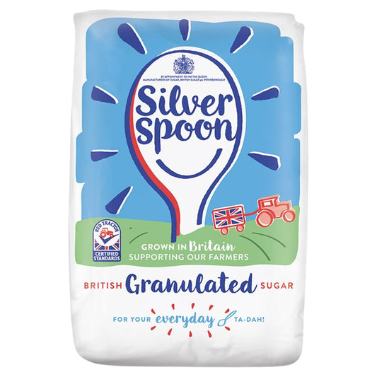 Silver Spoon Granulated Sugar, 2 kg (Pack of 1)