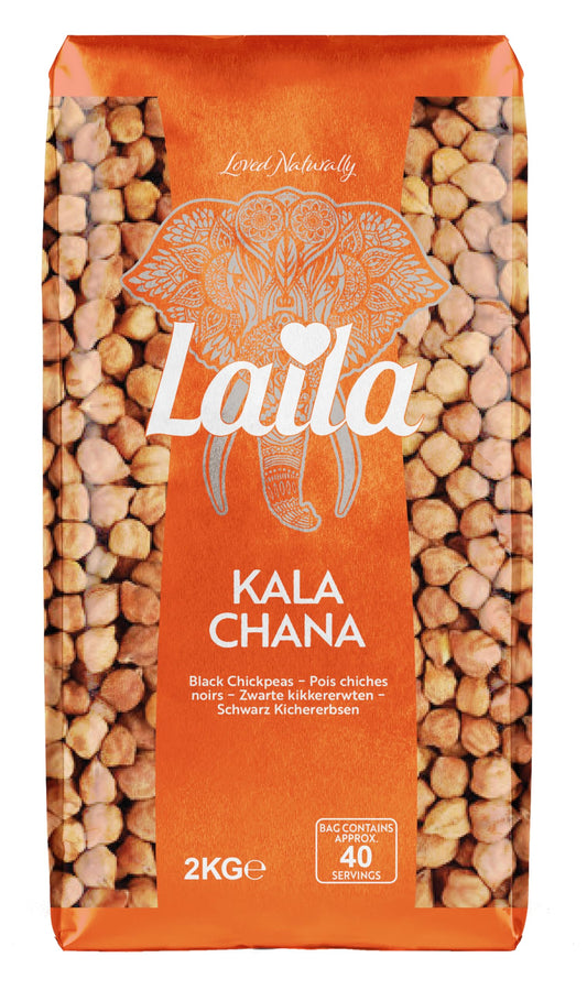 Laila Kala Chana 2 kg (Pack of 1)